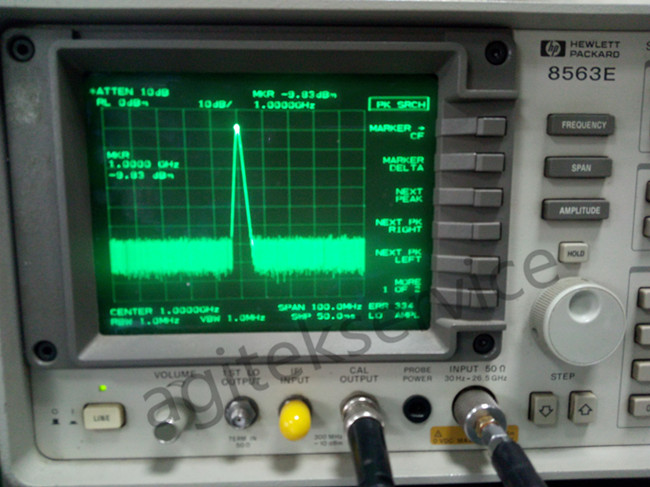 频谱分析仪HP8563E测量幅度误差维修