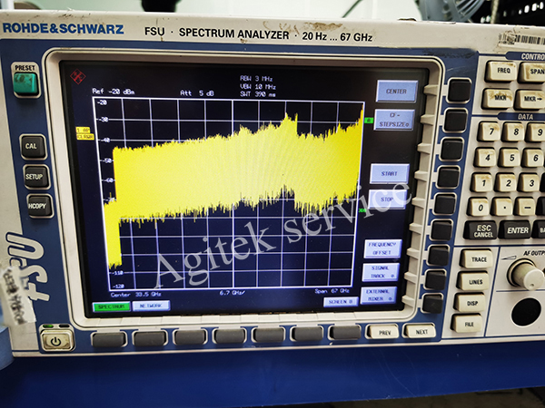 R&S FSU67频谱仪指标超差大维修案例